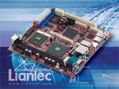 Liantec ITX-6900 Mini-ITX Intel 915GME Core 2 Duo Mobile EmBoard with Tiny-Bus Modular Extension Solution