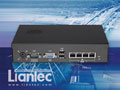 Liantec LPC-5940 series Industrial Wallmount Intel Core 2 Duo Mobile Multiple Gbit Ethernet Networking Computing Barebone Solution with Tiny-Bus Modular Extension Solution