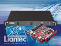Liantec LPC-R1X-6M45 Industrial 1U 2-Slot Rackmount Mini-ITX Intel GM45 Core 2 Duo / Quad Mobile DDR3 Express Platform with Tiny-Bus 1U 2-Slot PCIe/PCI Extension Solution