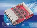 Liantec TBM-1441 Tiny-Bus PCIe Quad Intel Gbit Ethernet Module